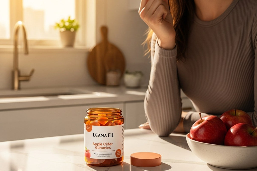 Gummies Minceur Vinaigre de Cidre — 60 gummies minceur Leana Fit