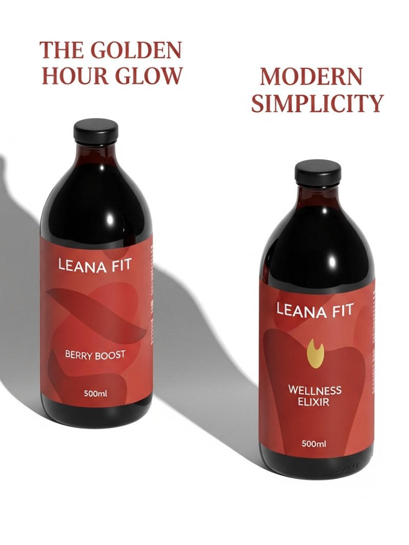 Collagène Marin Shots Fruits Rouges — 500ml beauté Leana Fit