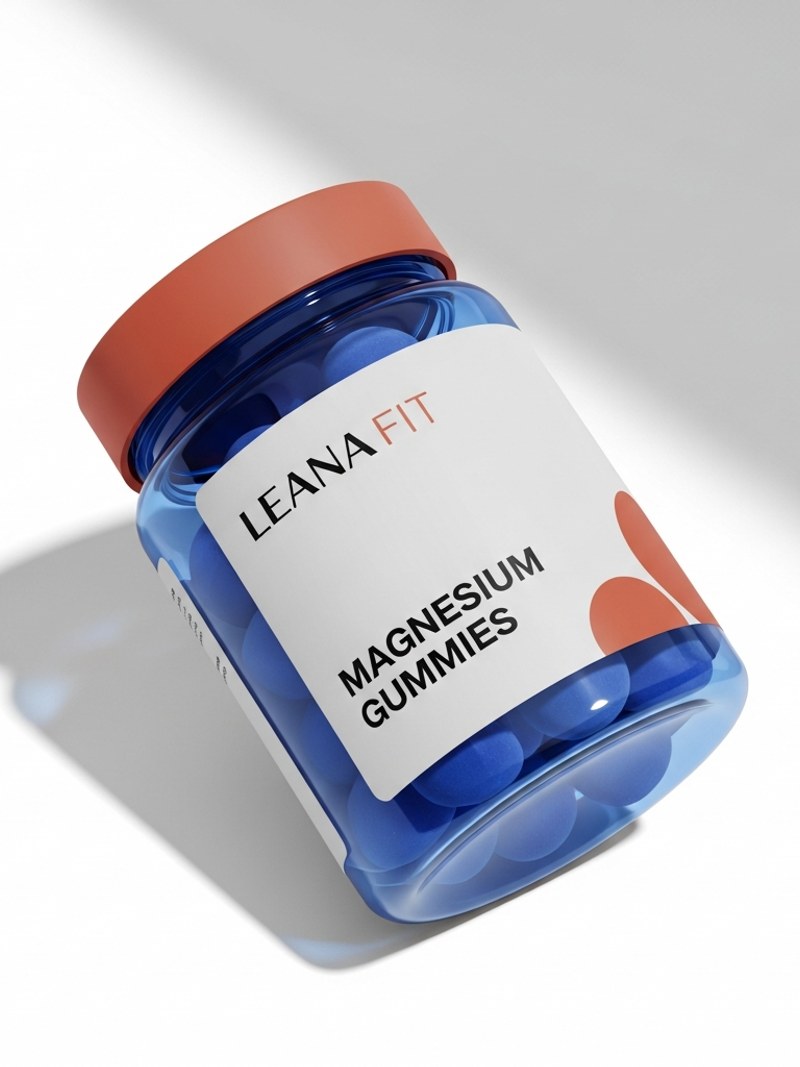 Gummies Magnésium Zinc B6 — 60 gummies relaxation Leana Fit