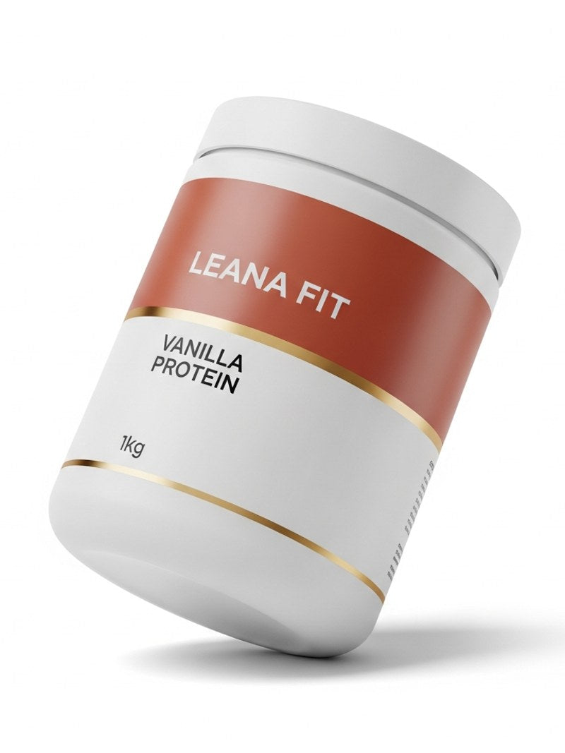 Whey Lean Vanille Dorée — Protéine premium 1kg Leana Fit