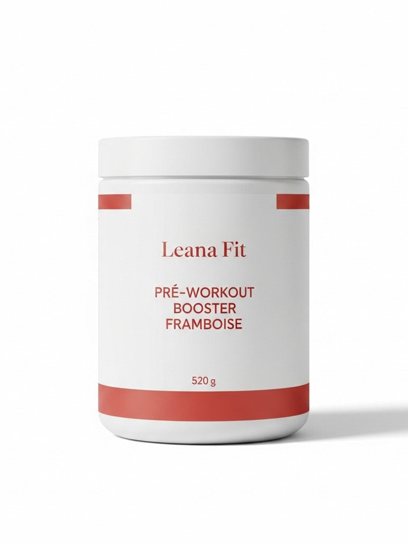 Pre-Workout Booster Framboise — Leana Fit