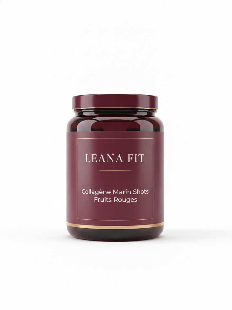 Collagène Marin Shots — Fruits Rouges — Leana Fit