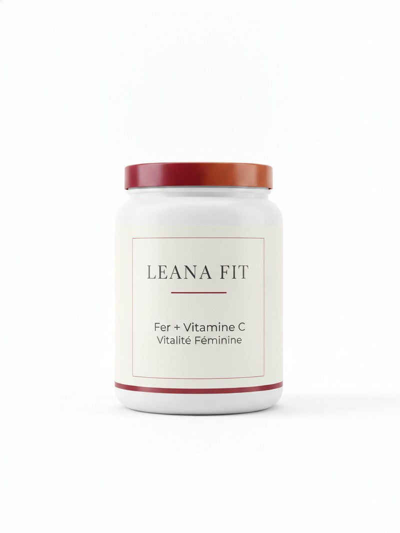 Fer + Vitamine C — Vitalité Féminine — Leana Fit