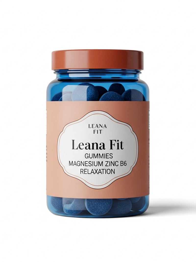 Gummies Magnésium Zinc B6 Relaxation — Leana Fit