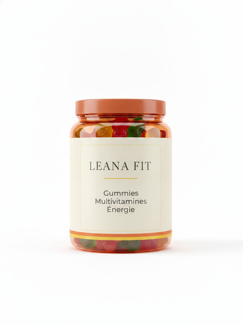 Gummies Multivitaminées Énergie — 60 gummies vitalité Leana Fit