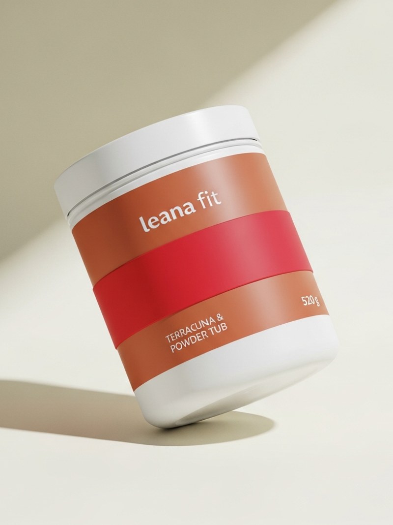 Pre-Workout Booster Framboise — 520g booster entraînement Leana Fit