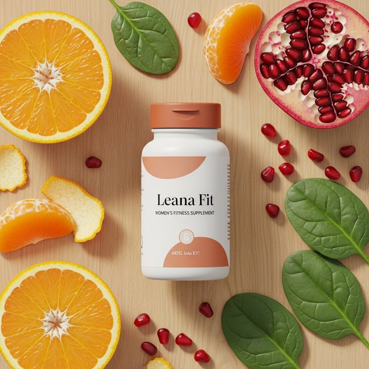 Fer + Vitamine C — 120 comprimés vitalité féminine Leana Fit