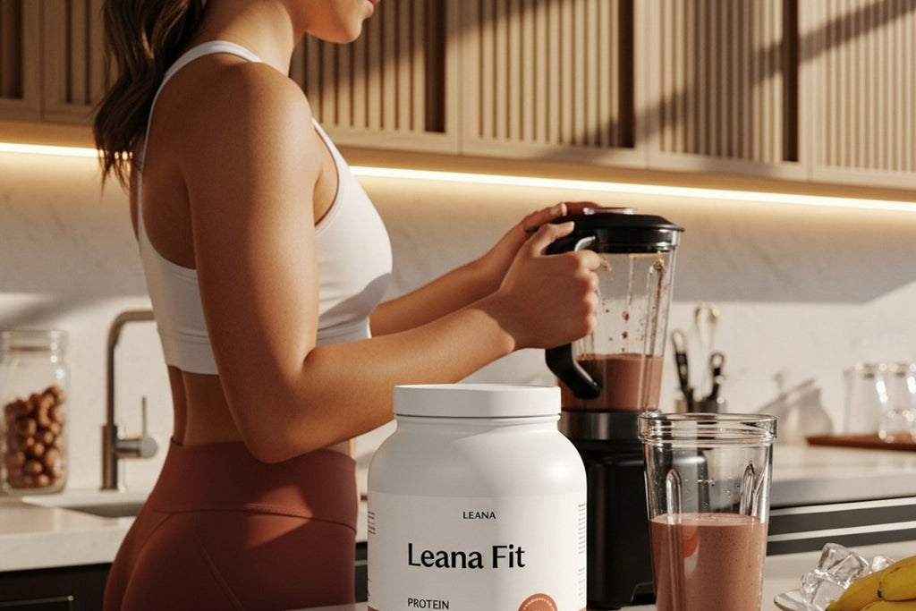 Whey Lean Chocolat Intense — Protéine cacao 1kg Leana Fit