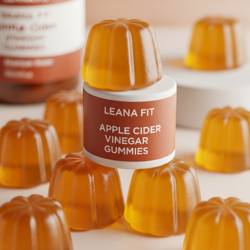 Gummies Minceur Vinaigre de Cidre — 60 gummies minceur Leana Fit