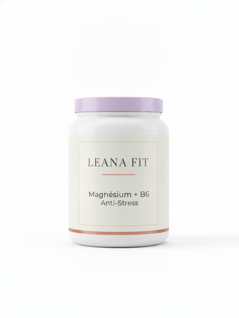 Magnésium B6 Anti-Stress — 90 capsules relaxation Leana Fit