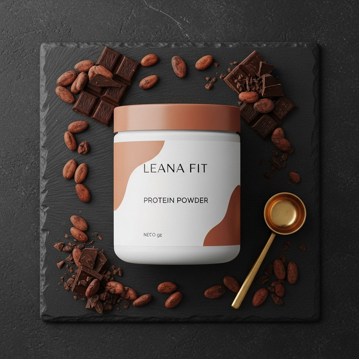 Whey Lean Chocolat Intense — Protéine cacao 1kg Leana Fit