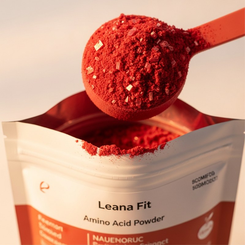 EAA Acides Aminés Essentiels Cerise — 500g récupération Leana Fit